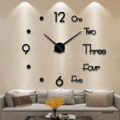 3D Modern Wall Clock™ | Füge deinem Zuhause eine elegante Dekoration hinzu