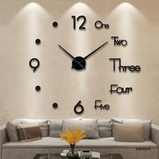 3D Modern Wall Clock™ | Füge deinem Zuhause eine elegante Dekoration hinzu