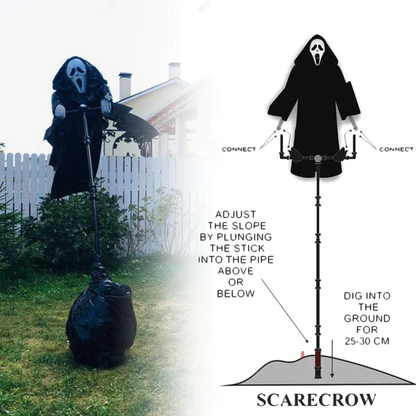 Screamer™️ | Ultimativer Halloween-Schrecken mit Gartendekoration Geist